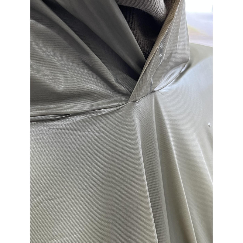 Тактичний дощовик Пончо Raincoat водонепроникний плащ One Size (Хакі) накидка від дощу