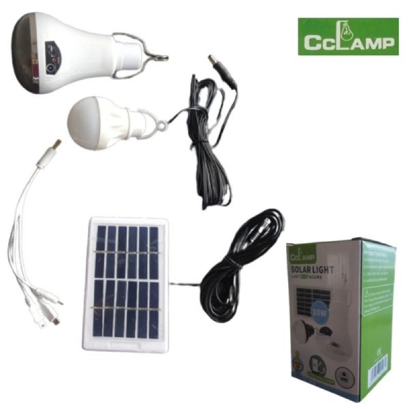LED ліхтар із сонячною панеллю CcLamp CL-508 Білий