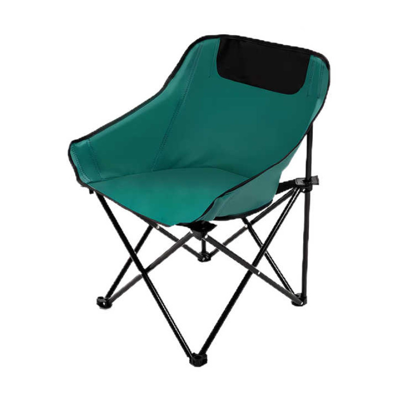 Складаний стілець туристичний зі спинкою 46х46х66см Easy Camping (EC-1214) Green Складаний стілець туристичний зі спинкою 46х46х66см Easy Camping (EC-1214) Green