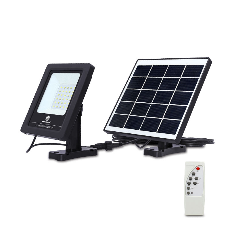 Ліхтар настінний з датчиком руху та сонячною панеллю Easy Power EP-026b Чорний