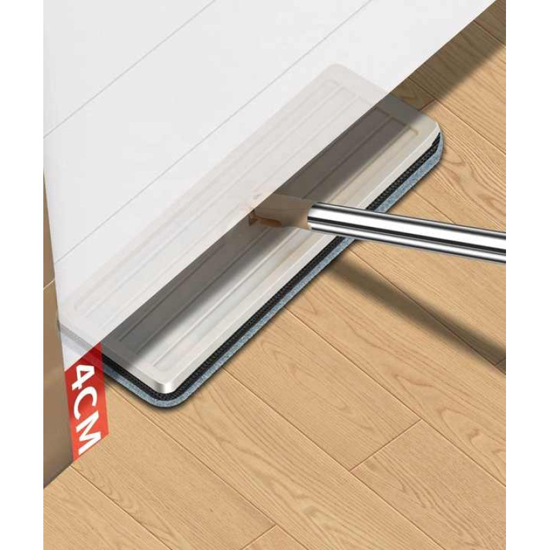 Комплект швабра з відром Clean Pro Mop із системою авто-віджиму для швидкого прибирання CM-1211 White Комплект швабра з відром Clean Pro Mop із системою авто-віджиму для швидкого прибирання CM-1211 White