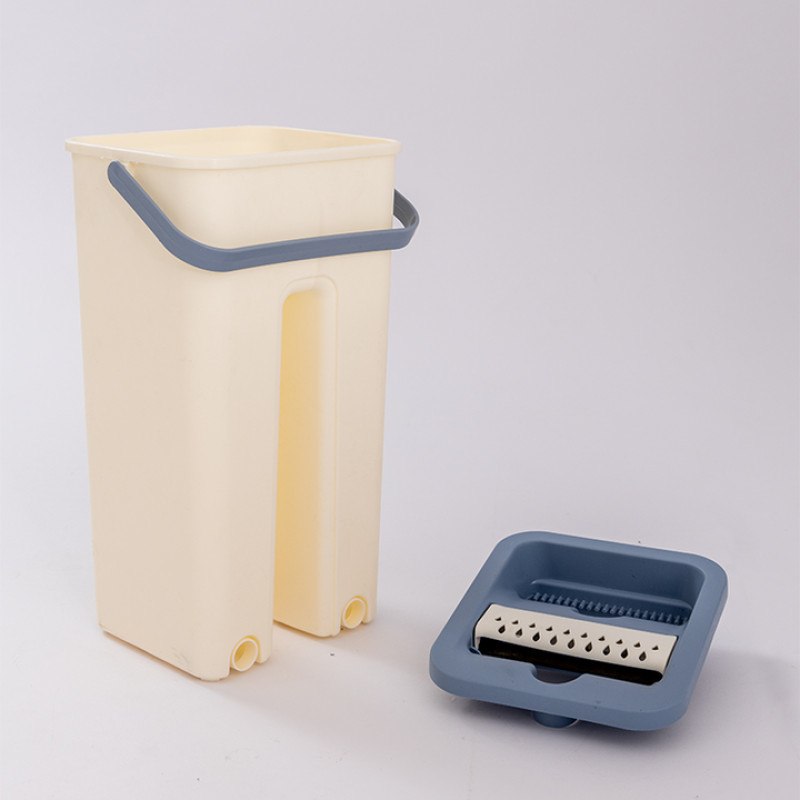 Комплект швабра з відром Clean Pro Mop із системою авто-віджиму для швидкого прибирання CM-1211 White Комплект швабра з відром Clean Pro Mop із системою авто-віджиму для швидкого прибирання CM-1211 White