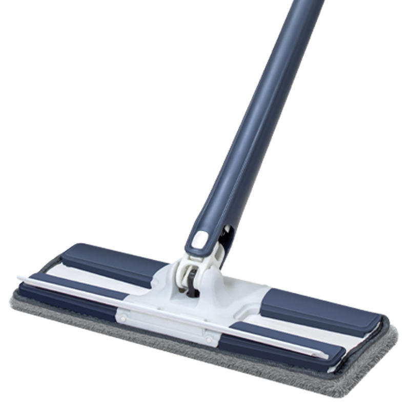 Швабра для миття підлог та вікон Типу "H" з віджимом мікрофібра Синій