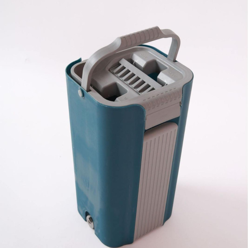 Комплект швабра з відром Clean Pro Mop із системою авто-віджиму для швидкого прибирання CM-1210 Blue