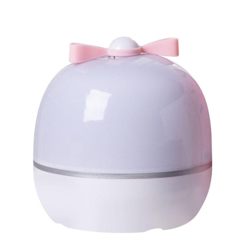 Ночник обертовий, світлодіодна лампа-проектор з зірками для дитячої MA-11 Рожевий