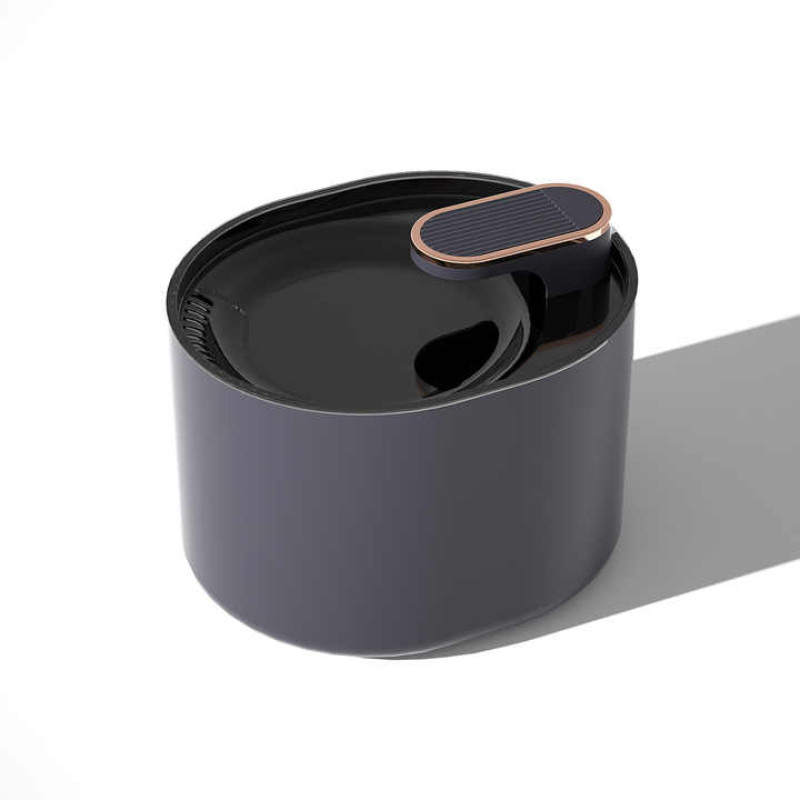 Дозатор води для домашніх тварин із пластика 3 л. 170x200x155 мм W32 Black