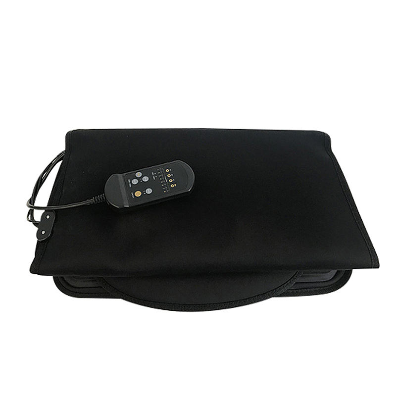 Масажне накидка на крісло з підігрівом Massage Armchair та пультом для автомобіля та будинку 5 програм 12/220V 116х47см LY54 Black