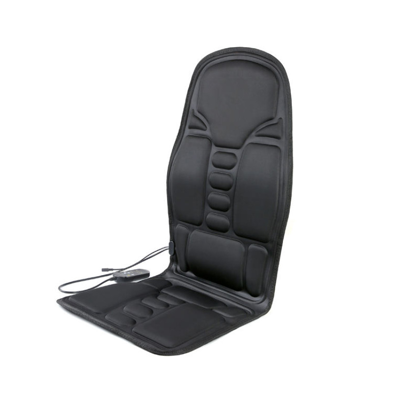 Масажне накидка на крісло з підігрівом Massage Armchair та пультом для автомобіля та будинку 5 програм 12/220V 116х47см LY54 Black