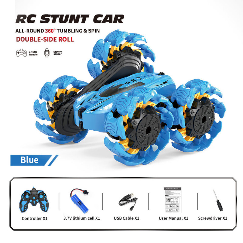 Машинка перевертиш трюкова Trick Car з пультом на радіокеруванні (868A-1) Blue Машинка перевертиш трюкова Trick Car з пультом на радіокеруванні (868A-1) Blue