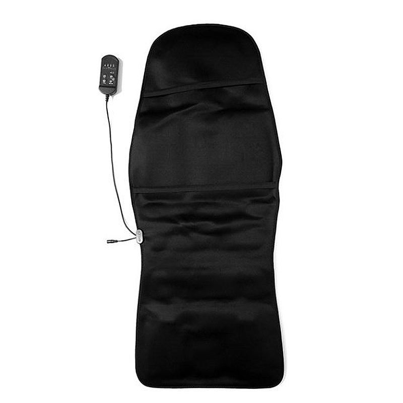 Масажне накидка на крісло з підігрівом Massage Armchair та пультом для автомобіля та будинку 5 програм 12/220V 116х47см LY54 Black