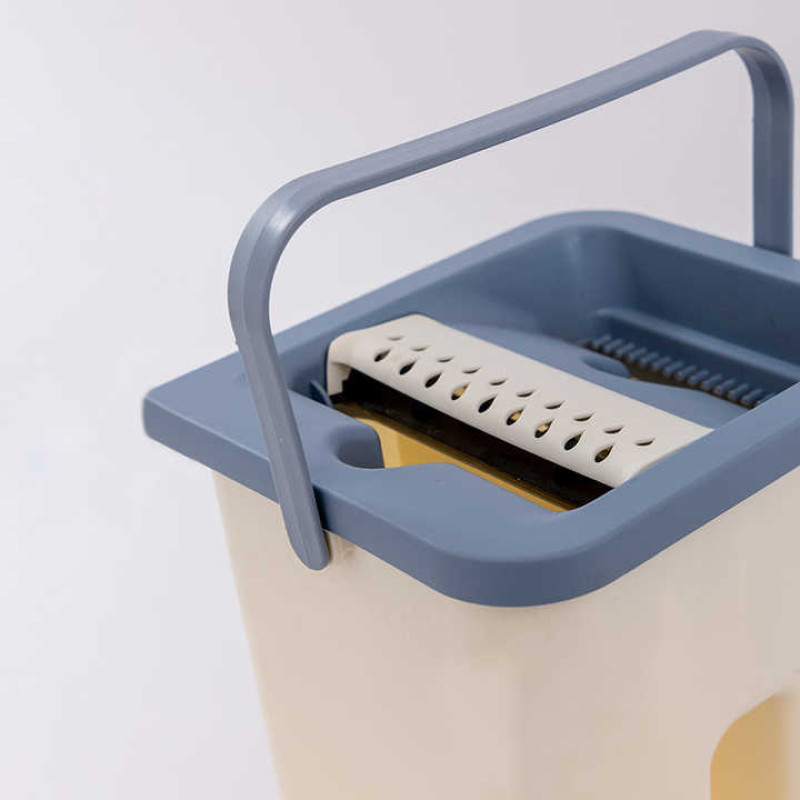 Комплект швабра з відром Clean Pro Mop із системою авто-віджиму для швидкого прибирання CM-1211 White Комплект швабра з відром Clean Pro Mop із системою авто-віджиму для швидкого прибирання CM-1211 White