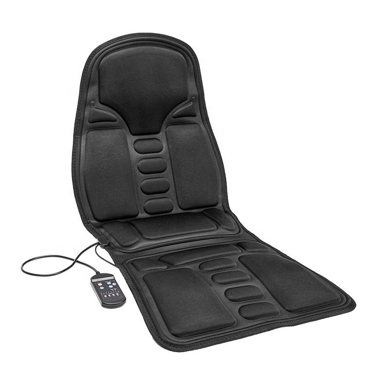 Масажне накидка на крісло з підігрівом Massage Armchair та пультом для автомобіля та будинку 5 програм 12/220V 116х47см LY54 Black