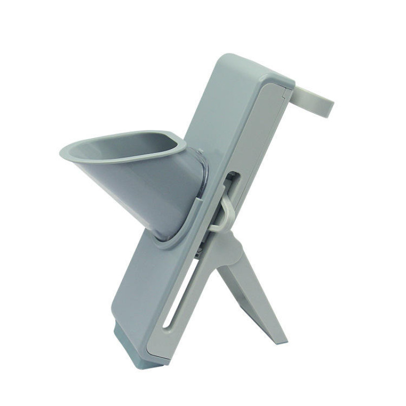 Багатофункціональна овочерізка подрібнювач Vegetable Cutter для овочів та фруктів ножі з нержавіючої сталі Grey