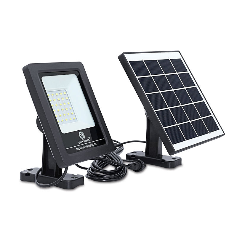 Ліхтар настінний з датчиком руху та сонячною панеллю Easy Power EP-026b Чорний