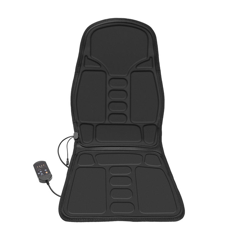 Масажне накидка на крісло з підігрівом Massage Armchair та пультом для автомобіля та будинку 5 програм 12/220V 116х47см LY54 Black