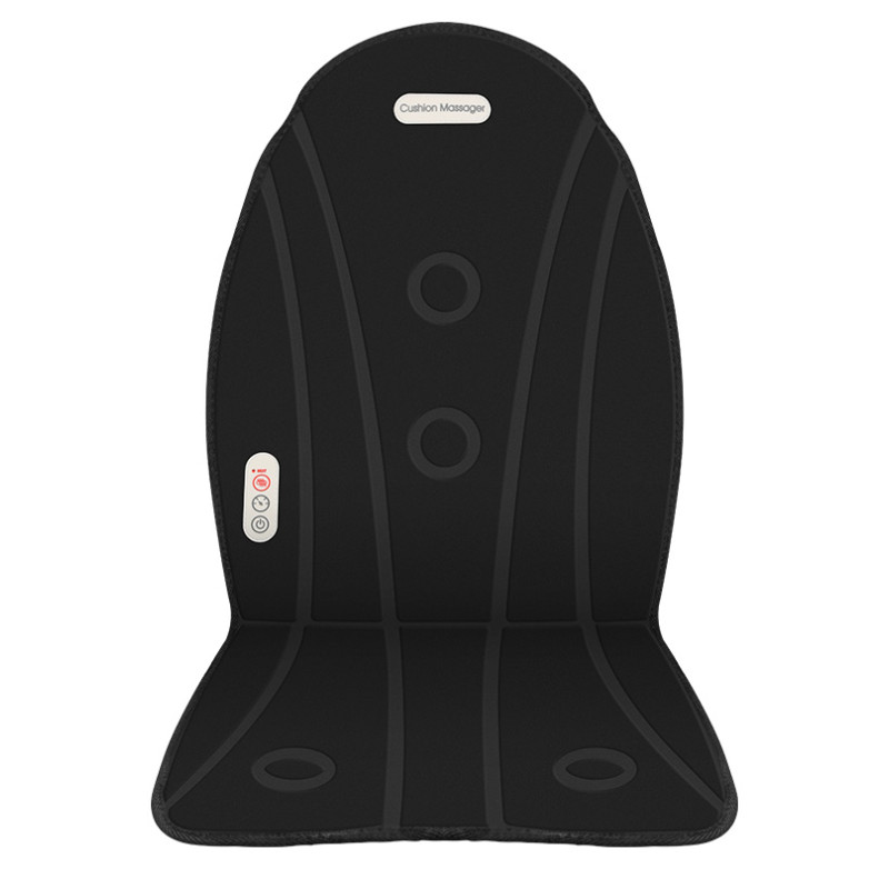 Массажная накидка на кресло с подогревом для верхней части спины талии и бедер Massage Armchair JB-100D Black