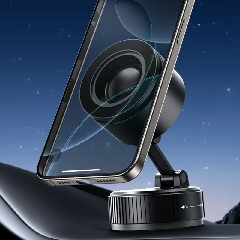 Магнітний автотримач з bluetooth колонкою для сматрфонів Fast Holder Pro 10 на присосці FH-10187 Black