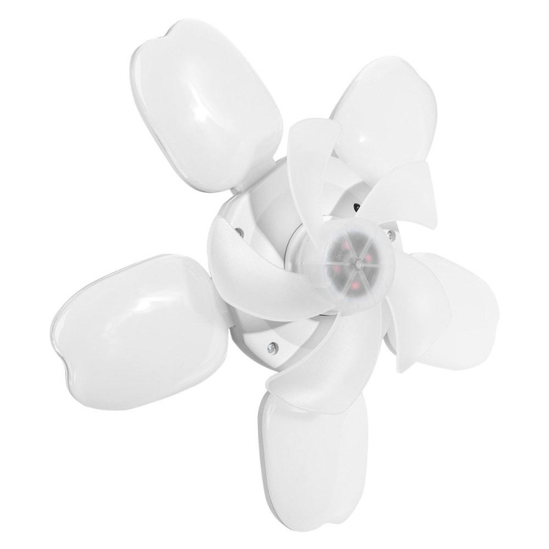 Лампа-вентилятор у патрон E29 50W з пультом управління PO-1234 White