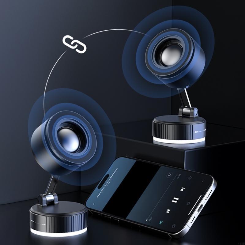 Магнітний автотримач з bluetooth колонкою для сматрфонів Fast Holder Pro 10 на присосці FH-10187 Black