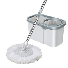 Швабра з відром Rapid Clean із системою авто-віджиму для швидкого прибирання RC-12755 (Grey)