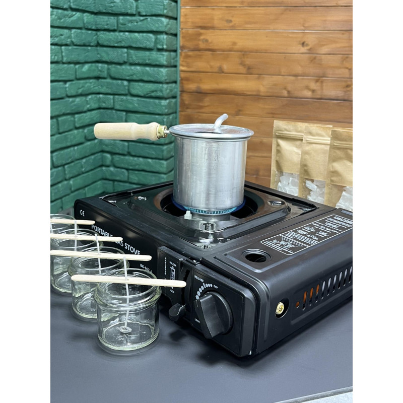 Набір для виготовлення свічок "Сяйво в дім" з екологічних та якісних матеріалів