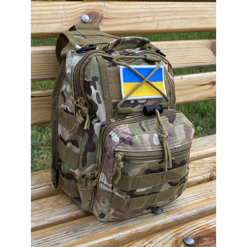 Тактичний рюкзак сумка Tactic Backpack 10л 28х10х20 см (Камуфляж)