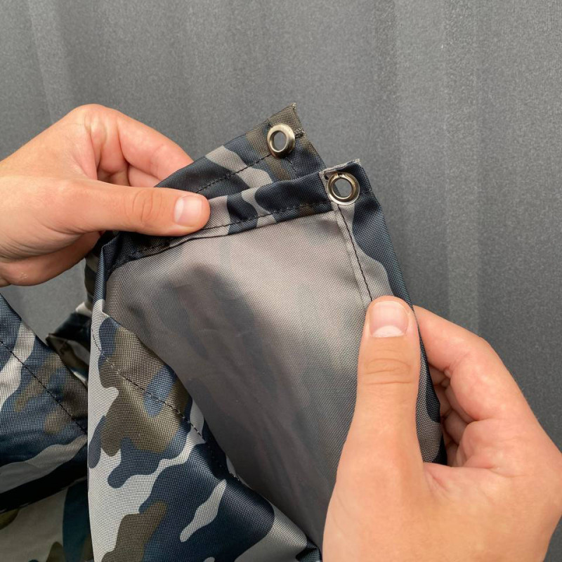 Тактичний дощовик-пончо 3в1 легкий лісовий плащ-намет з люверсами Тактичний дощовик-пончо 3в1 легкий лісовий плащ-намет з люверсами