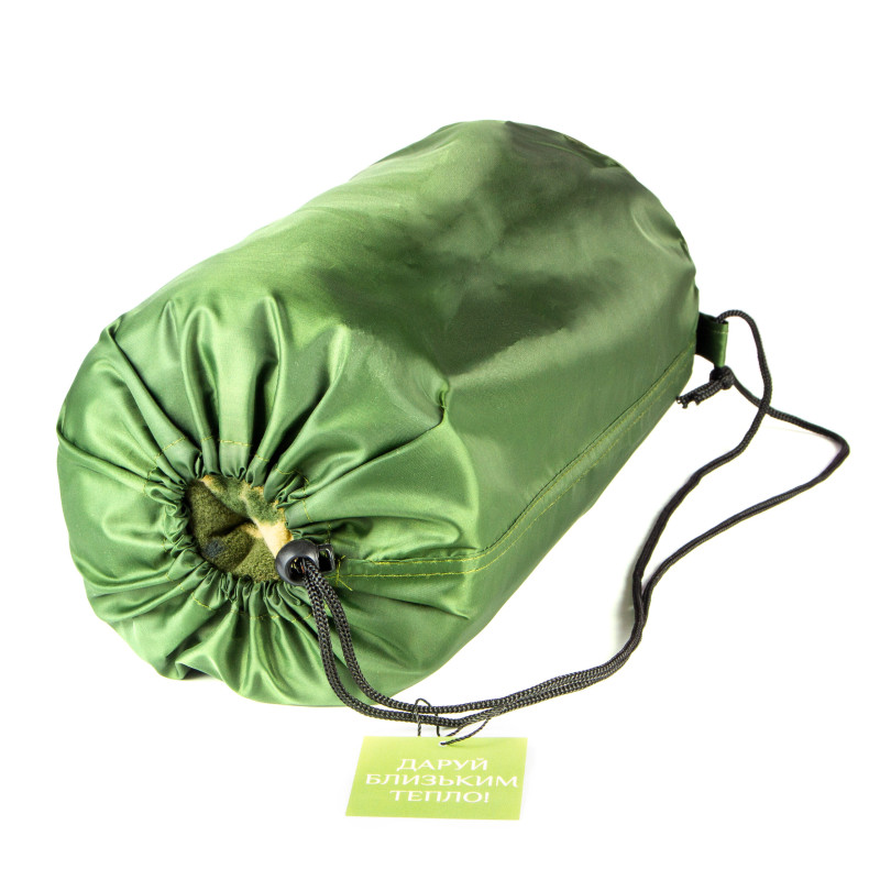 Тактичний флісовий плед із чохлом 150х180см Зелений піксель Тактичний флісовий плед із чохлом 150х180см Зелений піксель