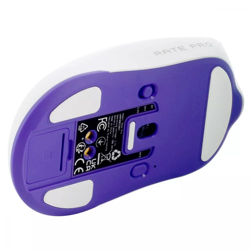 Бездротова ігрова миша з Bluetooth на акумуляторі 500мАч Proove Gaming Rate Pro White