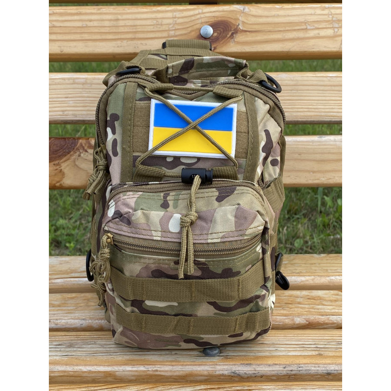 Тактичний рюкзак сумка Tactic Backpack 10л 28х10х20 см (Камуфляж)