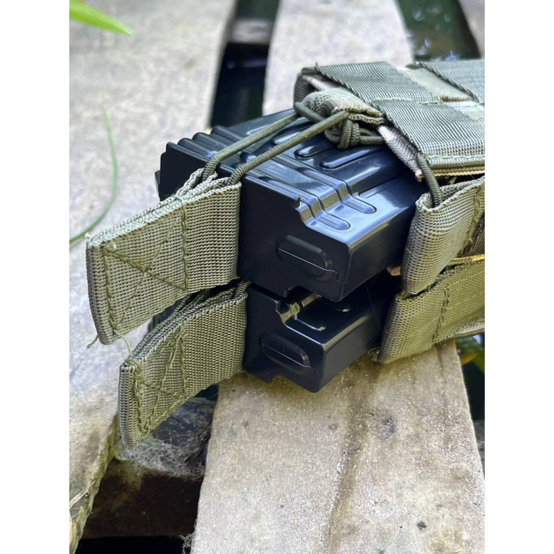 Підсумок для двох магазинів Ак з кріпленням Molle Піксель
