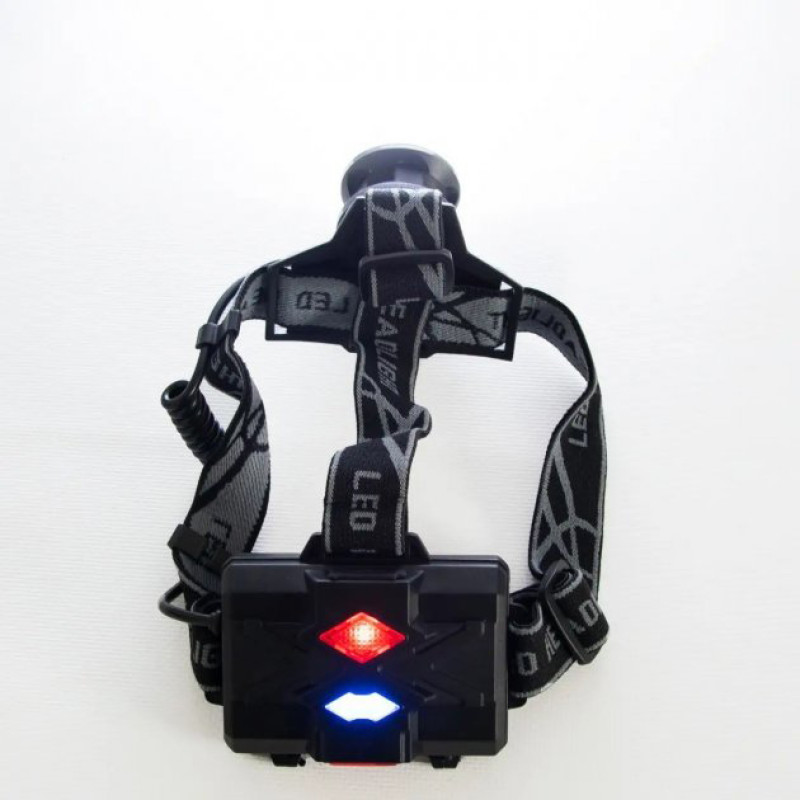 Світлодіодний ліхтарик налобний з акумулятором Bailong BL-8070-P50 Чорний