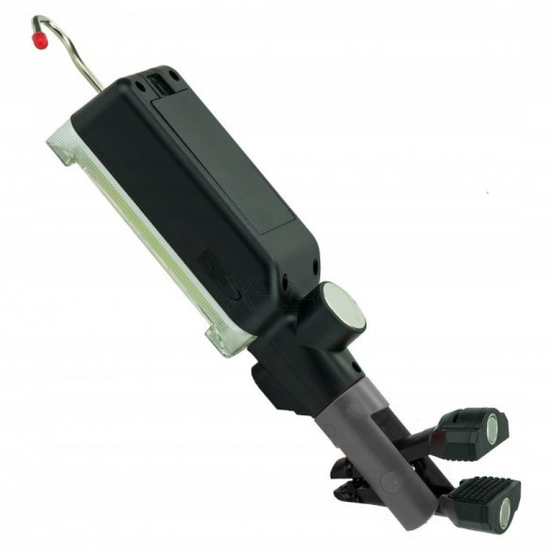 Кемпінговий ліхтар 700Lm з гаком та магнітним тримачем із зарядкою micro USB чорний 7628 ZJ-8859-COB