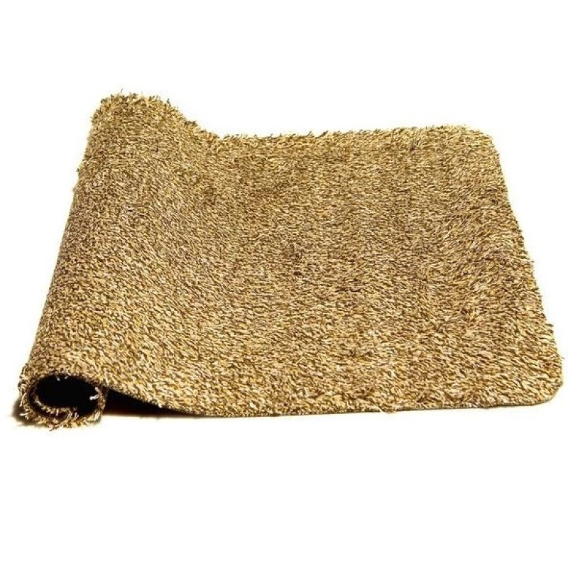 Килимок для взуття під двері брудозахисний і супер-вбираючий з мікрофібри 70x46см UKC Clean Step Mat Коричневий