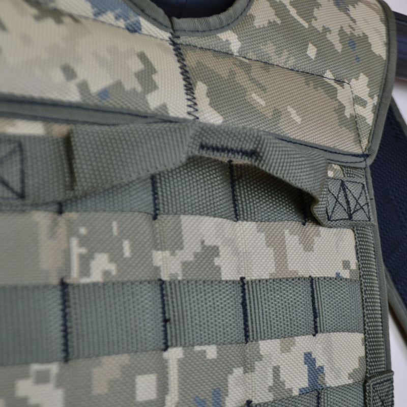 Розвантажувальний жилет РПС система Molle плюс 5 підсумків 3D сітка з ущільнювачем (Камуфляж)