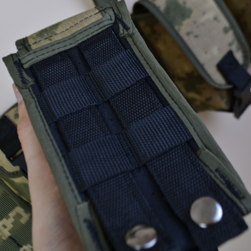 Розвантажувальний жилет РПС система Molle плюс 5 підсумків 3D сітка з ущільнювачем (Камуфляж)