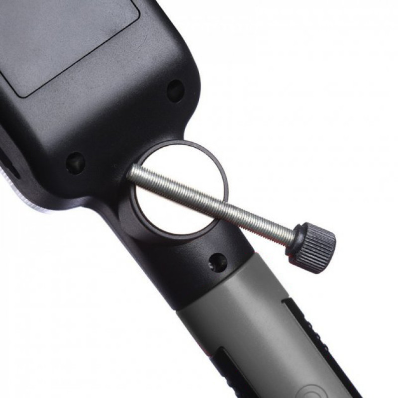 Кемпінговий ліхтар 700Lm з гаком та магнітним тримачем із зарядкою micro USB чорний 7628 ZJ-8859-COB