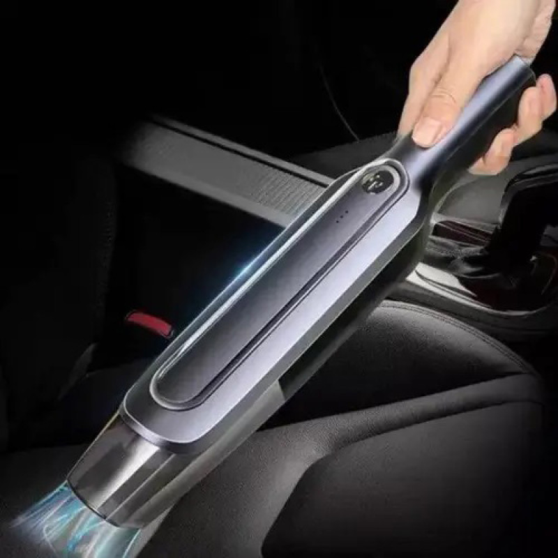 Пилосос автомобільний Car vacum cleaner з акумулятором чорний ws53218-1