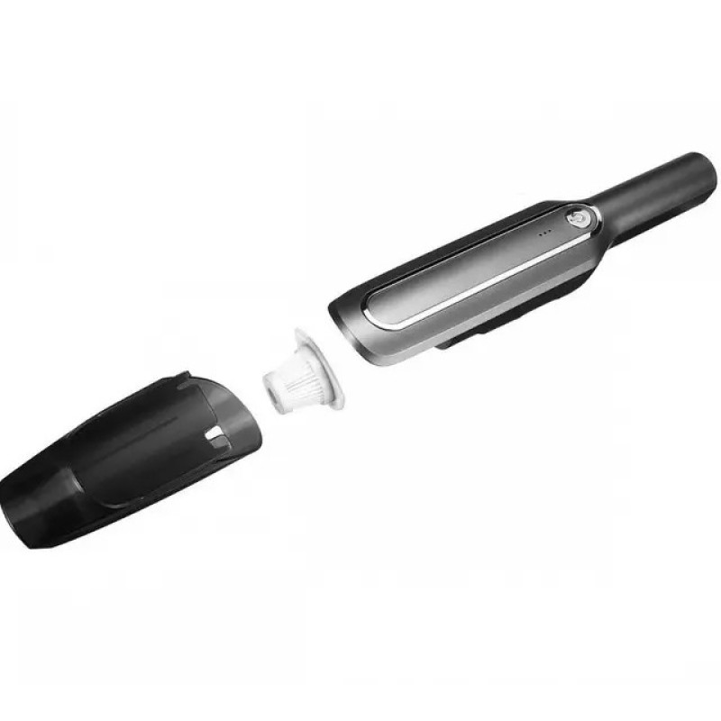 Пилосос автомобільний Car vacum cleaner з акумулятором чорний ws53218-1