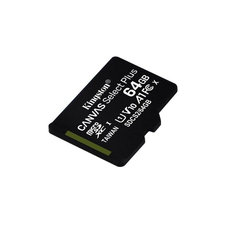 Карта пам'яті Kingston micro SDXC 64GB Class 10 UHS-3 з адаптером SDCS2/64GBSP Чорний