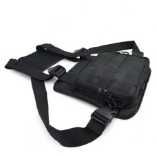Нагрудна сумка-органайзер EM-1902 (Чорна)