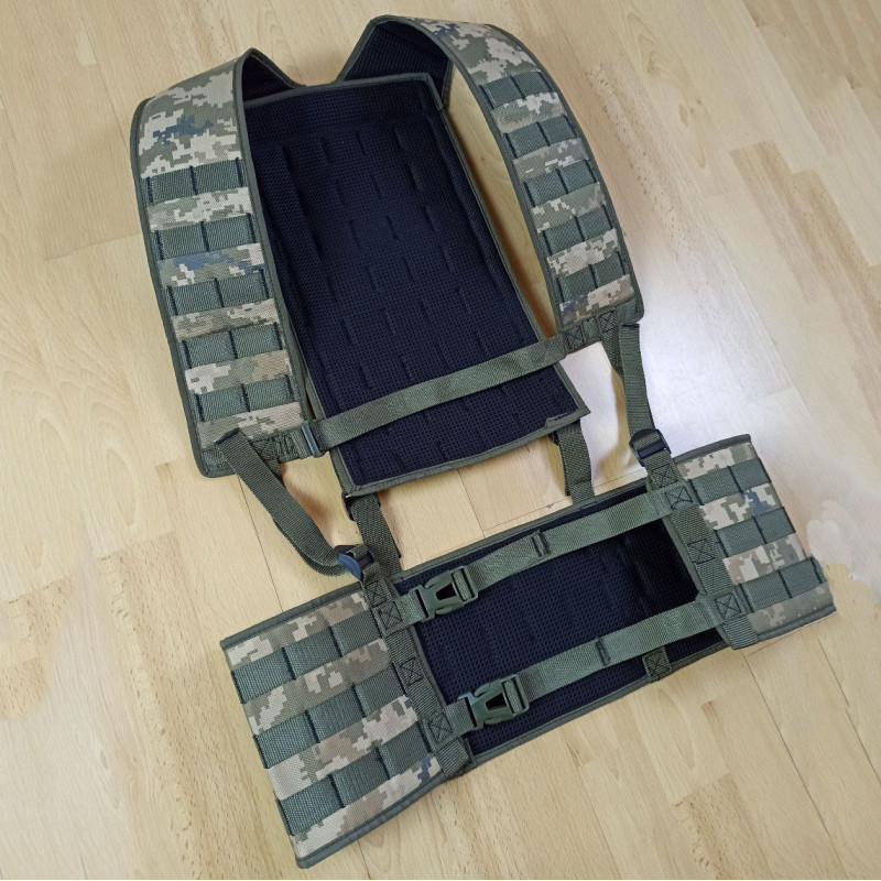 Розвантажувальний жилет РПС система Molle 3D сітка з ущільнювачем (Pixel)