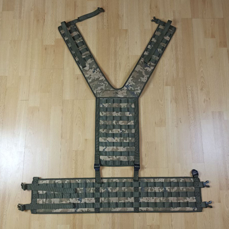 Розвантажувальний жилет РПС система Molle 3D сітка з ущільнювачем (Pixel)