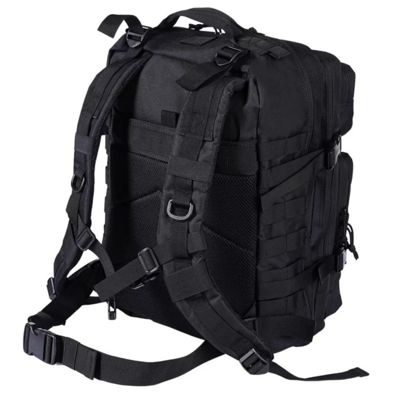 Рюкзак з підсумками тактичний Light Tactic Оксфорд 600D система Molle 50л 35x22x53см Black Рюкзак з підсумками тактичний Light Tactic Оксфорд 600D система Molle 50л 35x22x53см Black